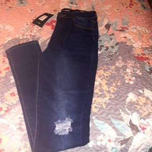 New Fashion Nova Dark Wash Skinny Jeans